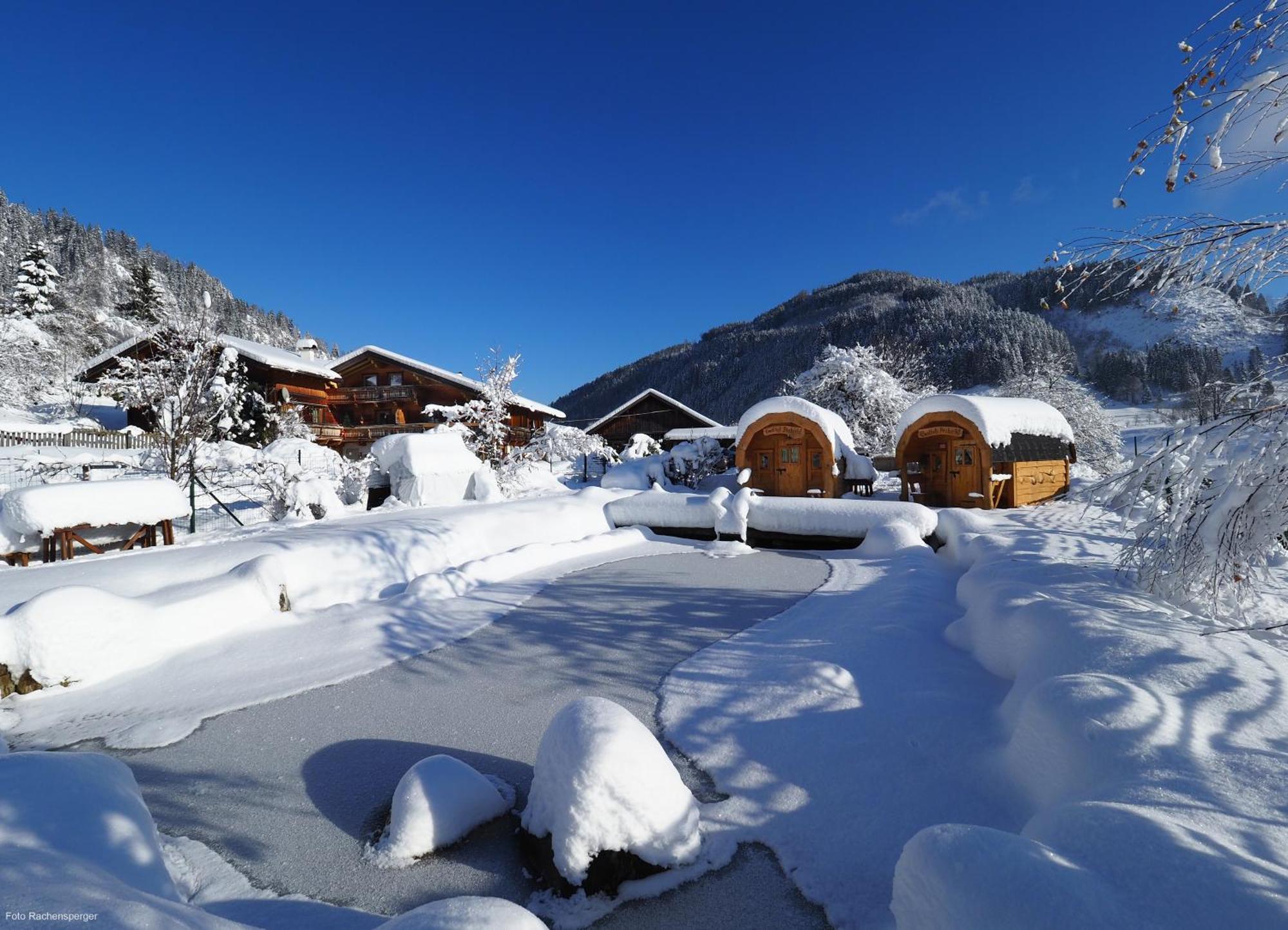 Gasthof Pesbichl Goldegg Buitenkant foto
