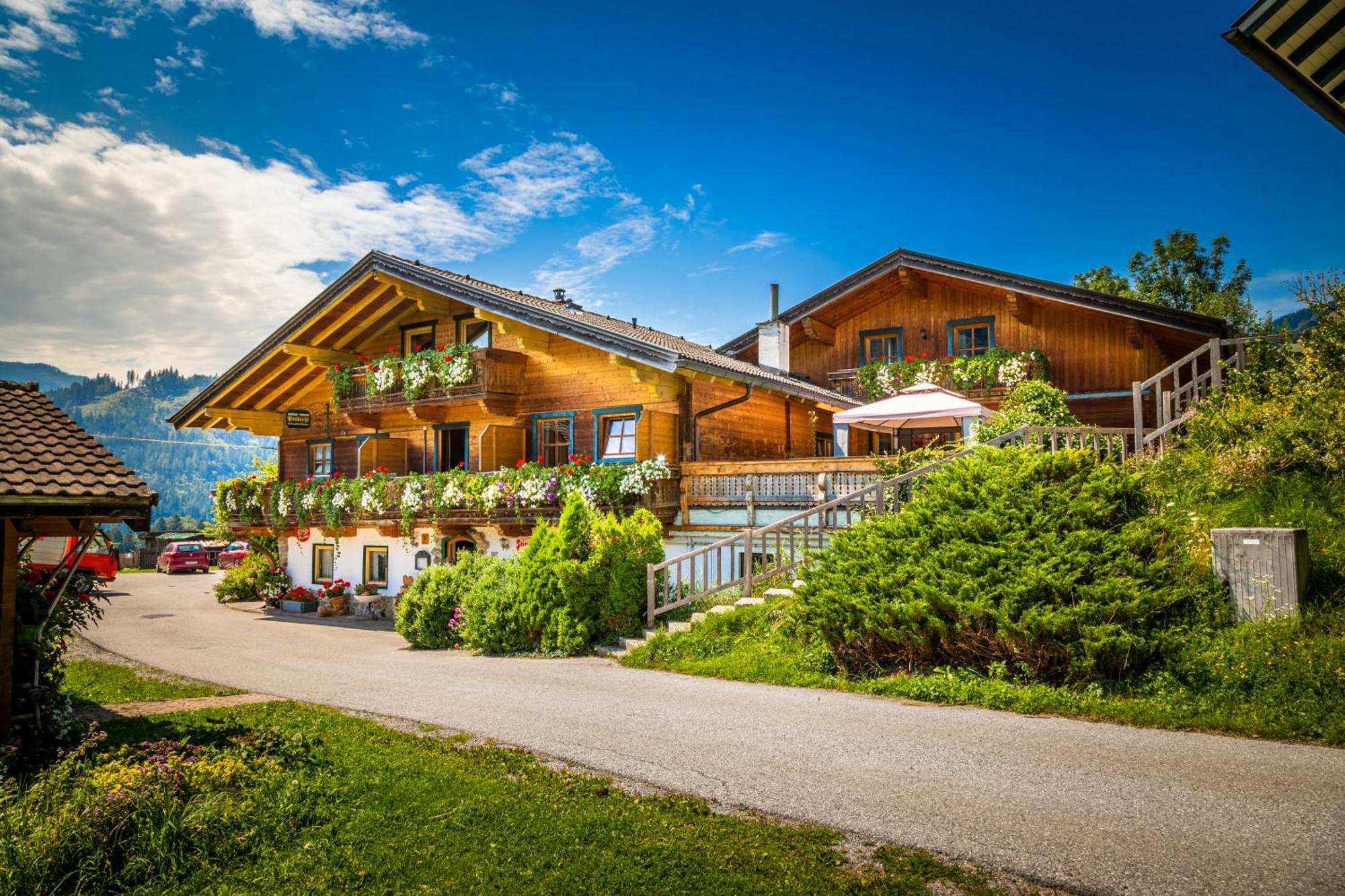 Gasthof Pesbichl Goldegg Buitenkant foto